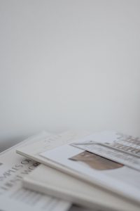 Stack of home and design magazines